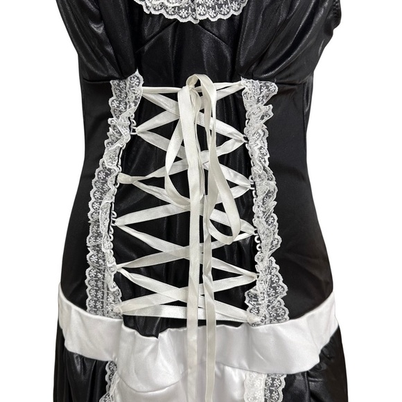 Leg Avenue Naughty French Maid Costume Size XL - Picture 3 of 8